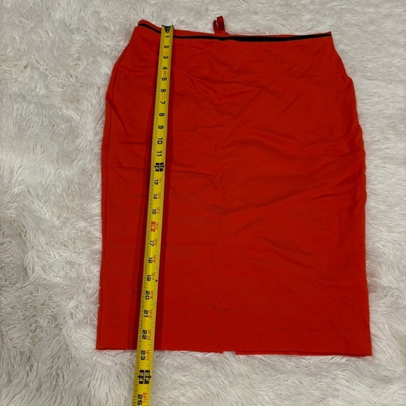 Boden Red A-Line Skirt - Picture 3 of 12